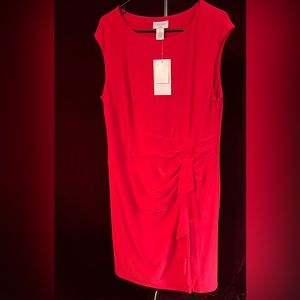 Carmen Marc Valvo stretch dress in Red. Size XL. Brand new never worn.